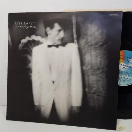 LYLE LOVETT AND HIS LARGE BAND - lyle lovett and his large band. MCG6037, 12"LP