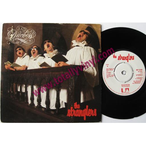 THE STRANGLERS - fools rush out/ duchess. BP308, 7" single