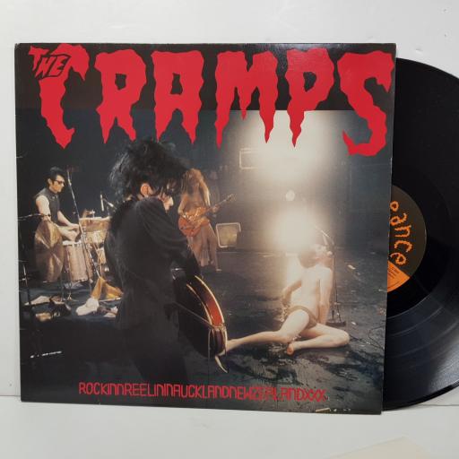 THE CRAMPS - rockin n reelin In auckland newzealand XXX. C669, 12"LP