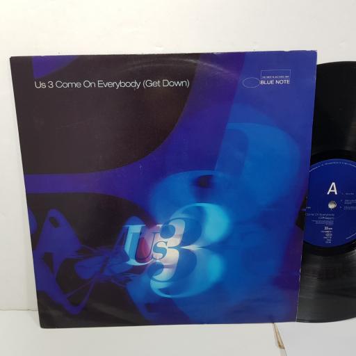 US3 - come on everybody. 12CL784, 12"LP