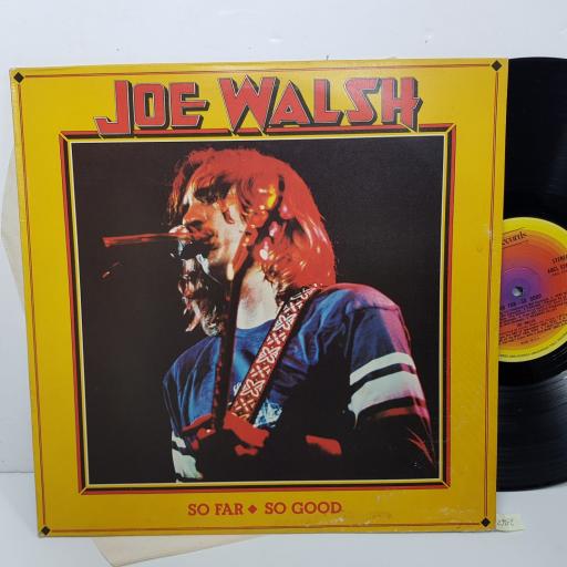 JOE WALSH - so far so good. ABCL5240, 12"LP