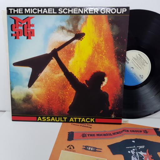 THE MICHAEL SCHENKER GROUP - assault attack. CHR1393, 12"LP
