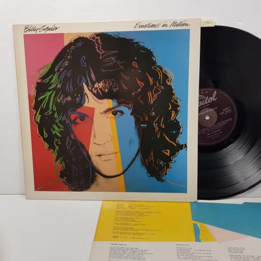 BILLY SQUIER - emotions in motion. GO8209RS, 12" SINGLE