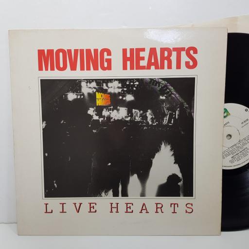 MOVING HEARTS - live hearts. IR0230, 12"LP
