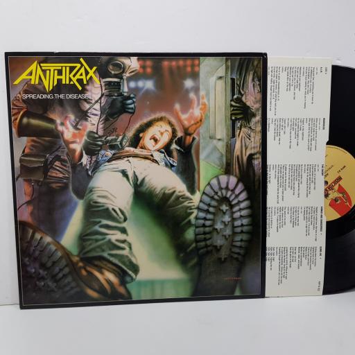 ANTHRAX - spreading the disease. MFN62, 12"LP