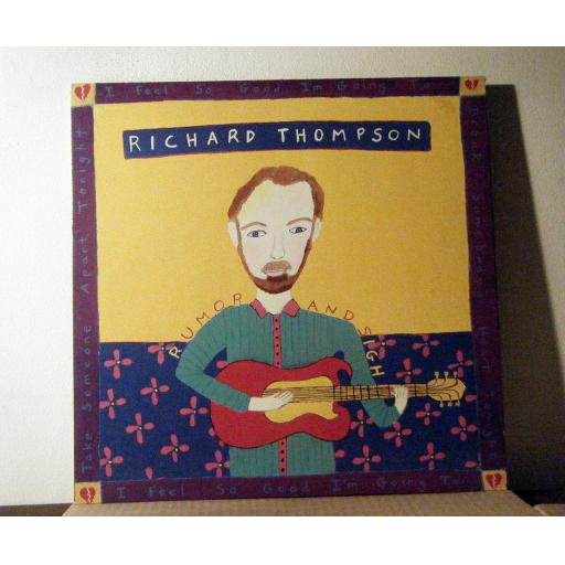 RICHARD THOMPSON - rumour and sigh. EST2142, 12" LP