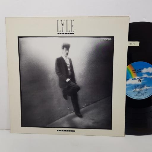 LYLE LOVETT AND HIS LARGE BAND - pontiac. MCF3389, 12"LP