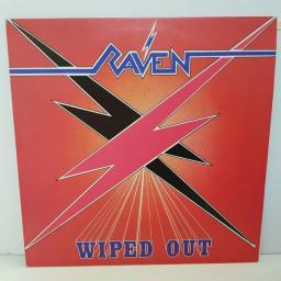 RAVEN - wiped out. NEAT1004, 12"LP