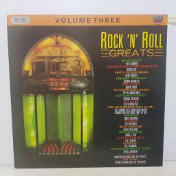 COMPILATION - rock 'n' roll greats volume three. MFP5809, 12"LP