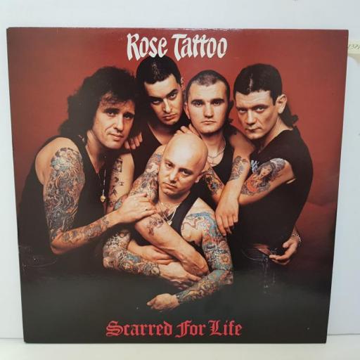ROSE TATTOO - scarred for life. CAL144, 12"LP