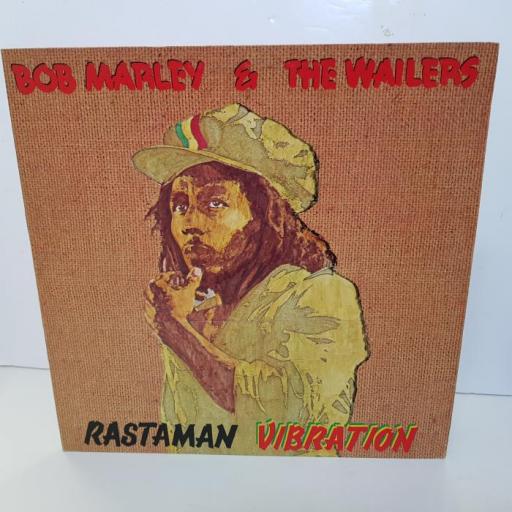BOB MARLEY & THE WAILERS - rastaman vibration. ILPS9383, 12"LP