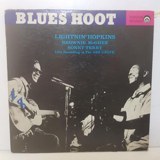 LIGHTNIN' HOPKINS, BROWNIE MCGHEE, SONNY TERRY - blues hoot. WP1617, 12"LP