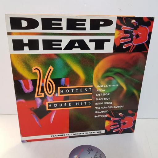COMPILATION - deep heat 26 hottest house hits. STAR2345, 2x12"LP