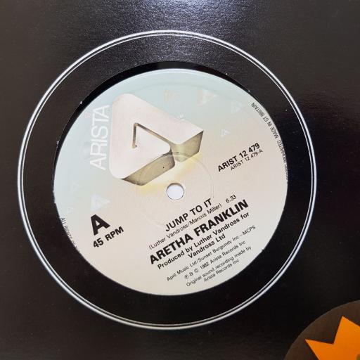 ARETHA FRANKLIN - jump to it. ARIST12479, 12"LP
