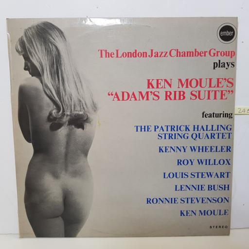 THE LONDON JAZZ CHAMBER GROUP KEN MOULE - adams rib suite CJS 823 000 12" LP.