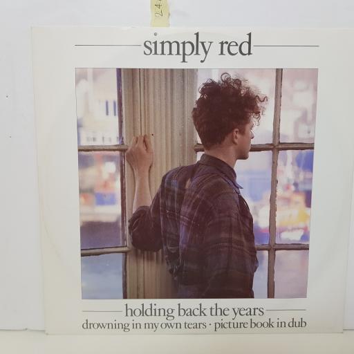 SIMPLY RED - holding back the years YZ 70T 000 12" EP.