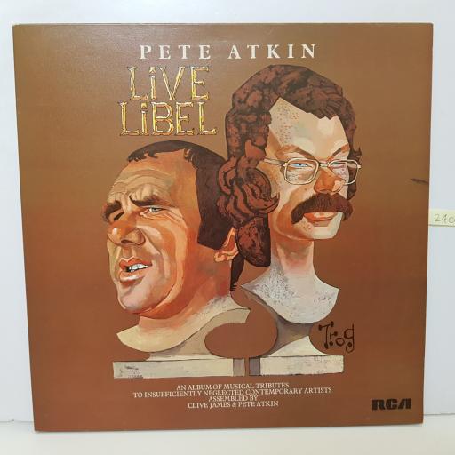 PETE ATKIN - live libel RS 1013 000 12" LP.