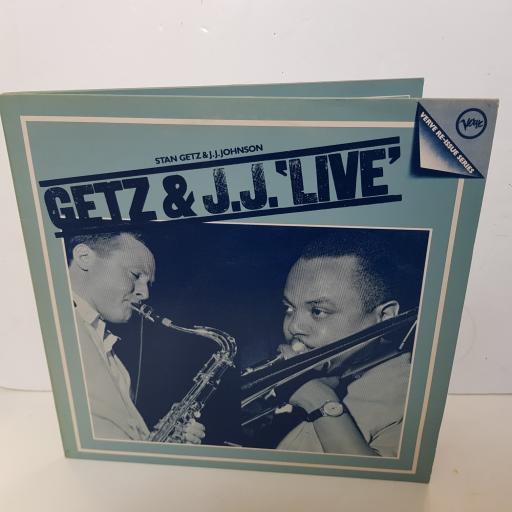 STAN GETZ & J.J. JOHNSON - gets & j.j live. 2610 021 000 12"LP