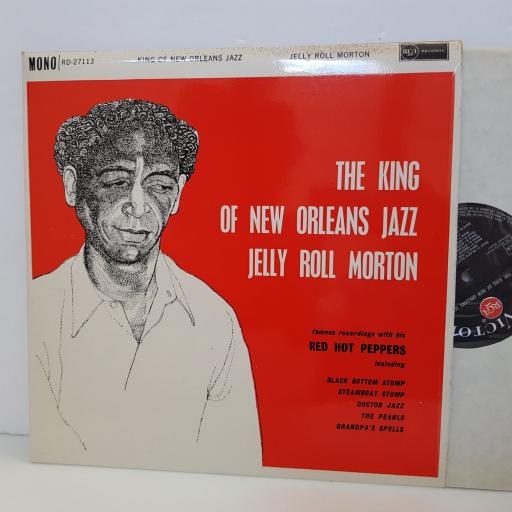 JELLY ROLL MORTON The king of new orleans jazz, famous recordings with his RED HOT PEPPERS. RD27113. VINYL LP.