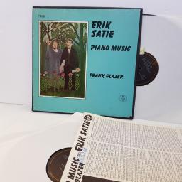 Erik Satie - Frank Glazer‎–Piano Music VOX6 ‎– SVBX 5422 Box Set US 1968. 12" vinyl LP