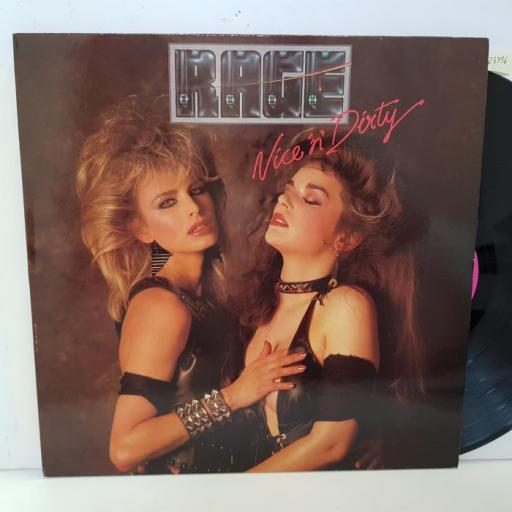 RAGE - nice 'n' dirty. CAL138, 12"LP