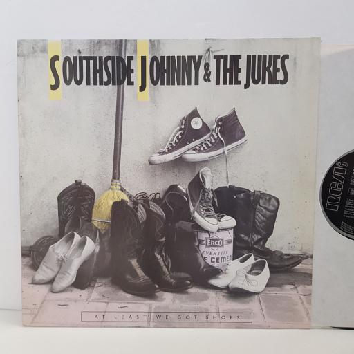 SOUTH SIDE JOHNNY & THE DUKES at least we got shoes. PL71049. 12" vinyl LP.