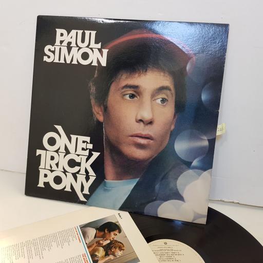 PAUL SIMON one trick pony. HS3472 12" vinyl LP