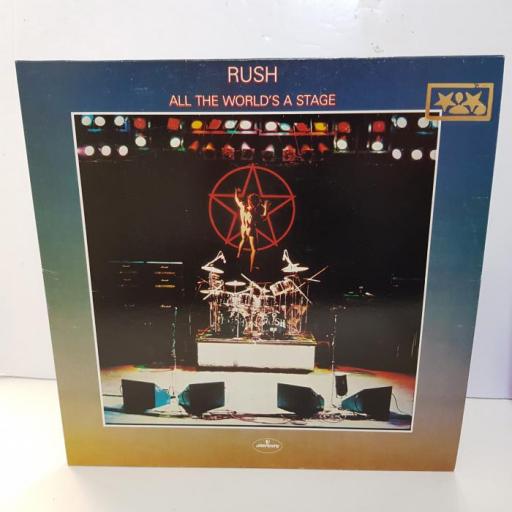 RUSH - all the world's a stage. 6672015CE,2x 12"LP
