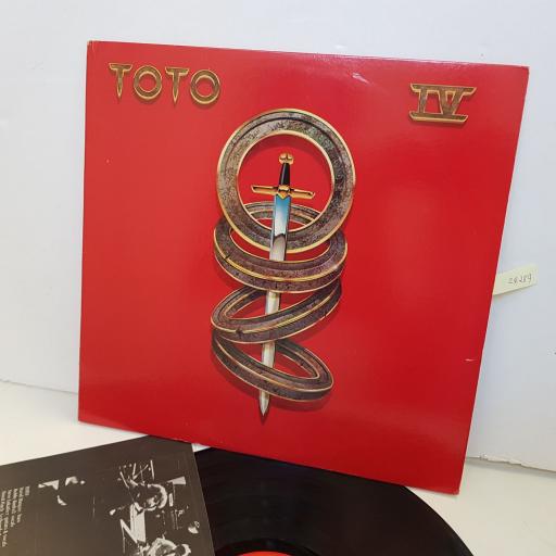 TOTO IV, 4, FOUR. 7464377281. 12" vinyl LP