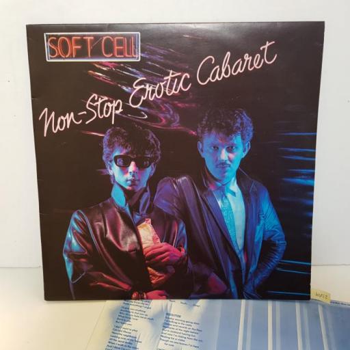 SOFT CELL - non-stop erotic cabaret. BZLP2, 12"LP