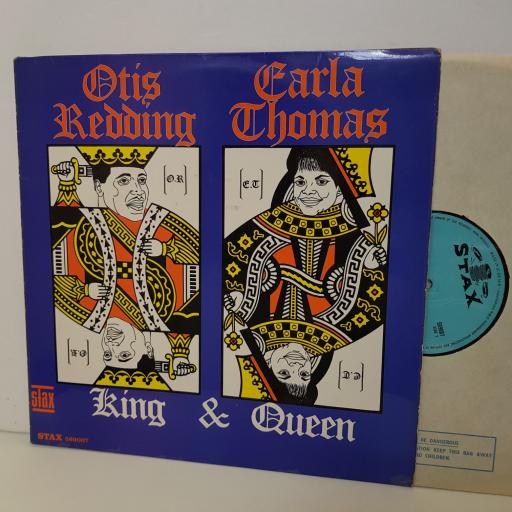 OTIS REDDING & CARLA THOMAS King & Queen. STAX 589007. 12" vinyl LP