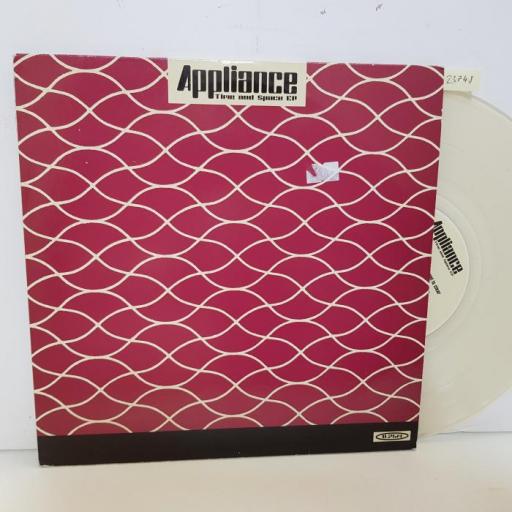 APPLIANCE - time and space ep. RAPT1020, 10" CLEAR VINYL SINGLE