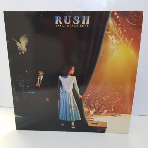 RUSH - exit...stage left. 6619053, 2x12"LP