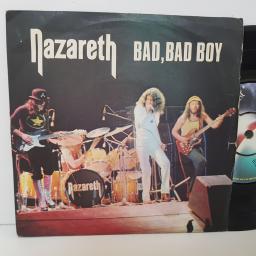 NAZARETH bad, bad boy. Hard livin'. Spinning top. 7" VINYL EP. MOON9