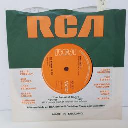 ELVIS PRESLEY The wonder of you. Mama liked the roses. 7 inch vinyl. RCA1974