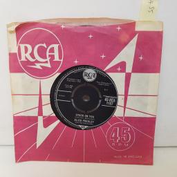 ELVIS PRESLEY STUCK ON YOU. fame and fortune. 7" vinyl 45RCA1187