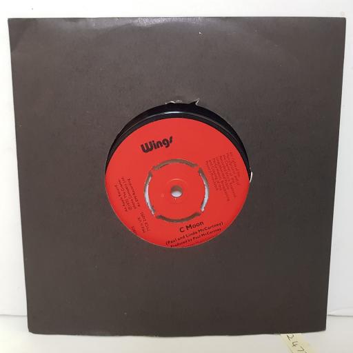 WINGS C Moon. Hi Hi Hi. 7" VINYL. R5973