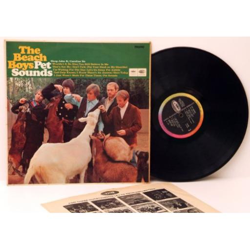 THE BEACH BOYS, pet sounds T2458. UK pressing 1966. mono