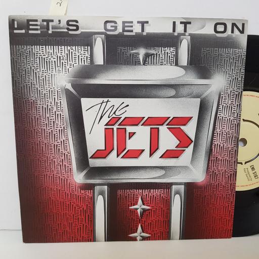 JETS let's get it on. Hit on it. 7 inch vinyl. EMI5167