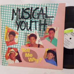 MUSICAL YOUTH tell me why, reason. 12 inch VINYL single. YOUT5