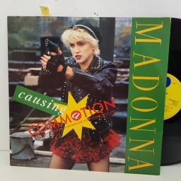 MADONNA causing a commotion. 3 track 12" vinyl SINGLE. W8224T