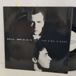 GO WEST the king is dead. 3 track 12" vinyl SINGLE. GOWL6