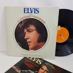 ELVIS Volume 2 , a legendary performer, WITH 12 PAGE BOOK. 12" VINYL LP. CPL1 - 1349