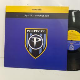 MOZAIC rays of the rising sun. VINYL 12 inch single. PERF123T