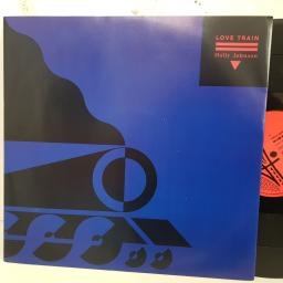 HOLLY JOHNSON Love train. 3 track 12" vinyl SINGLE. MCA1306