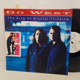 GO WEST the king of wishhful thinking. 4 track 12" vinyl SINGLE. GOWX8