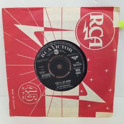 ELVIS PRESLEY Do the calm, You'll be gone. 7 inch single vinyl. RCA1443