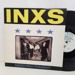 INXS need you tonight. 4 track 12" vinyl SINGLE. INXS1212