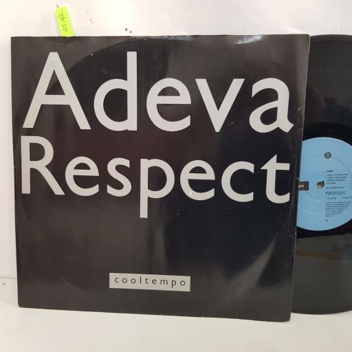 ADEVA respect, cooltempo mixes. Vinyl 12 inch single. COOLX179