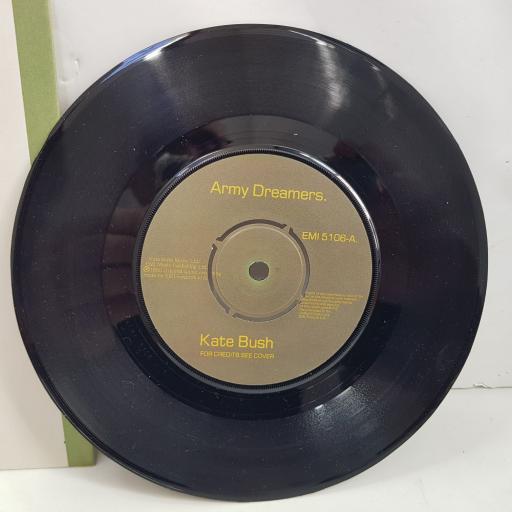KATE BUSH e.p. Army dreamers, Delius, Passing through air. 7 inch single vinyl. EMI5106